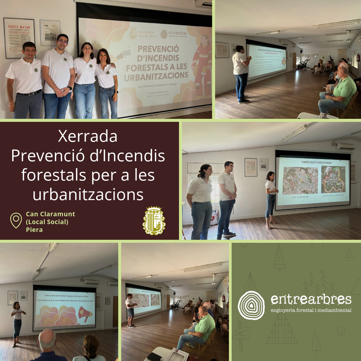 Xerrada Prevenció Incendis forestals per a les urbanitzacions